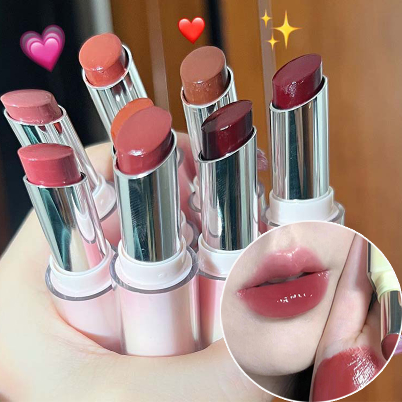 Lip Tint Korean - Water Gloss Mirror Lipstick Crystal Jelly