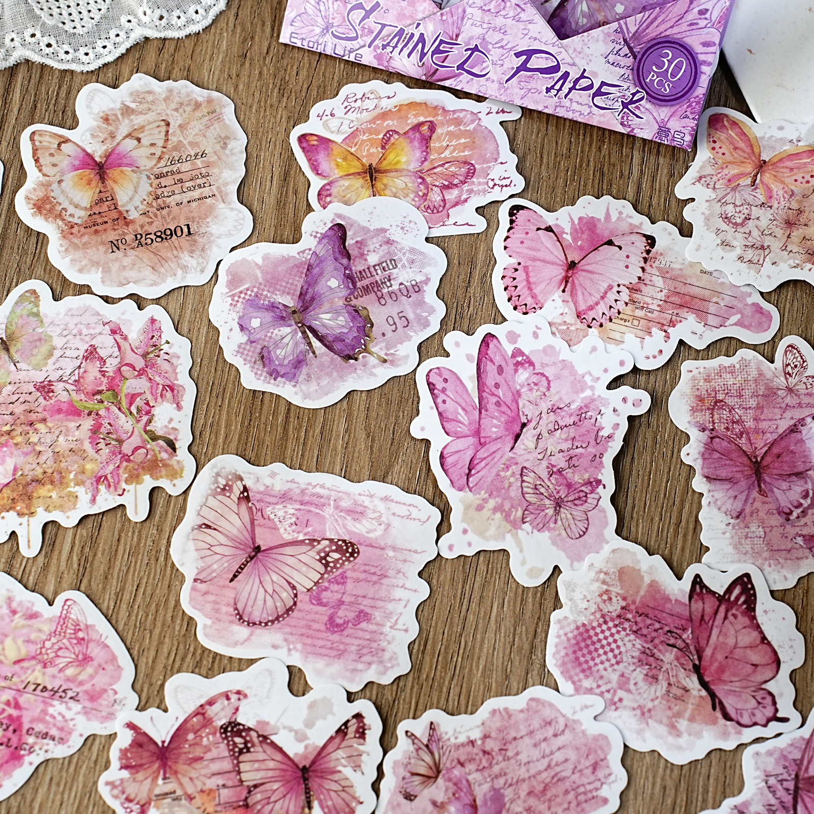 Etori Life Pink Watercolor But - Korean Lifestyle & Kids Boutique avaliação e preço