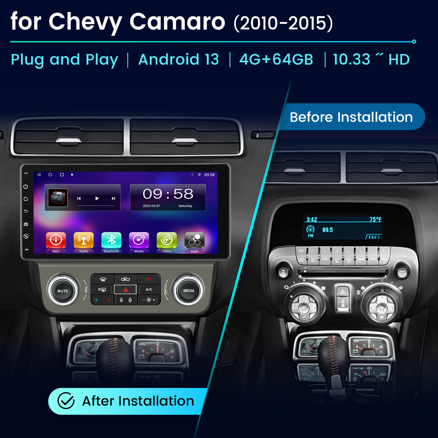 Junsun AI Voice Car Stereo Rad - Korean Lifestyle Products avaliação e preço