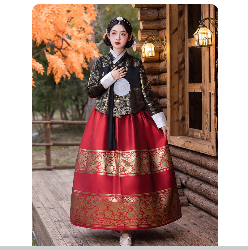 Ethnic style retro Hanbok temp - Korean Lifestyle & Kids Boutique avaliação e preço