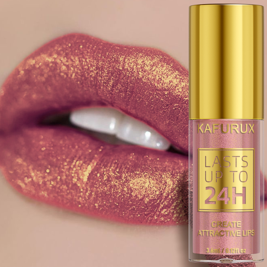 1PC Glitter Metallic 14 Colors - Lip Tint Korean avaliação e preço