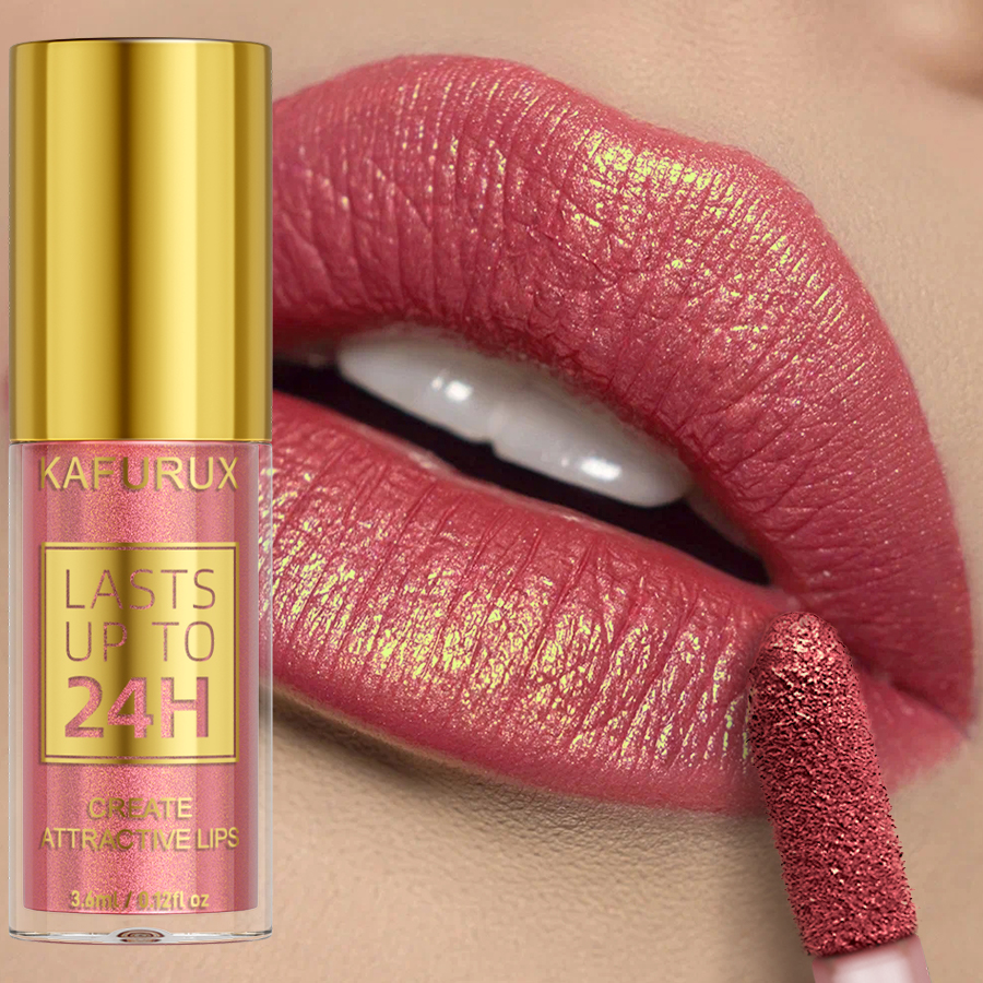 1PC Glitter Metallic 14 Colors - Lip Tint Korean avaliação e preço