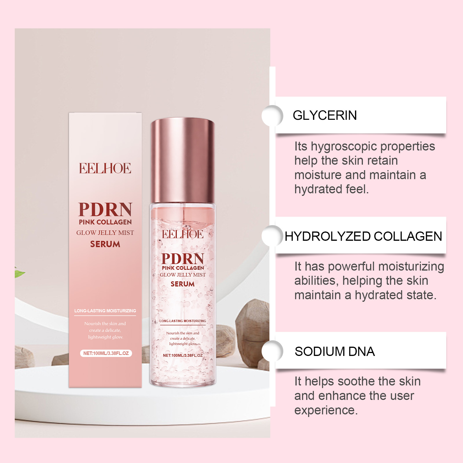 Collagen Essence Spray Smoothi - Essence Serum Toner avaliação e preço