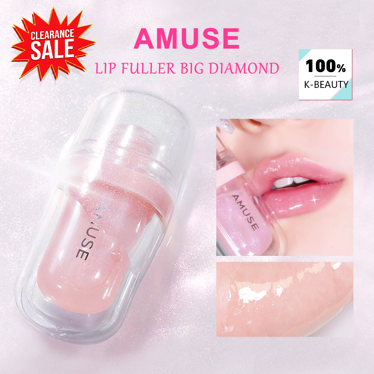 [ClearanceSale] AMUSE LIP FULL - Lip Tint Korean avaliação e preço