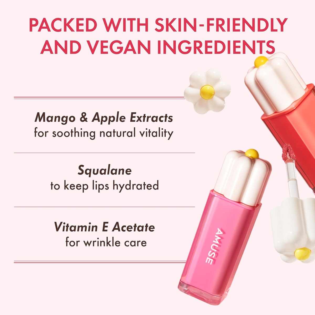 [ClearanceSale] AMUSE DEW TINT - Lip Tint Korean avaliação e preço