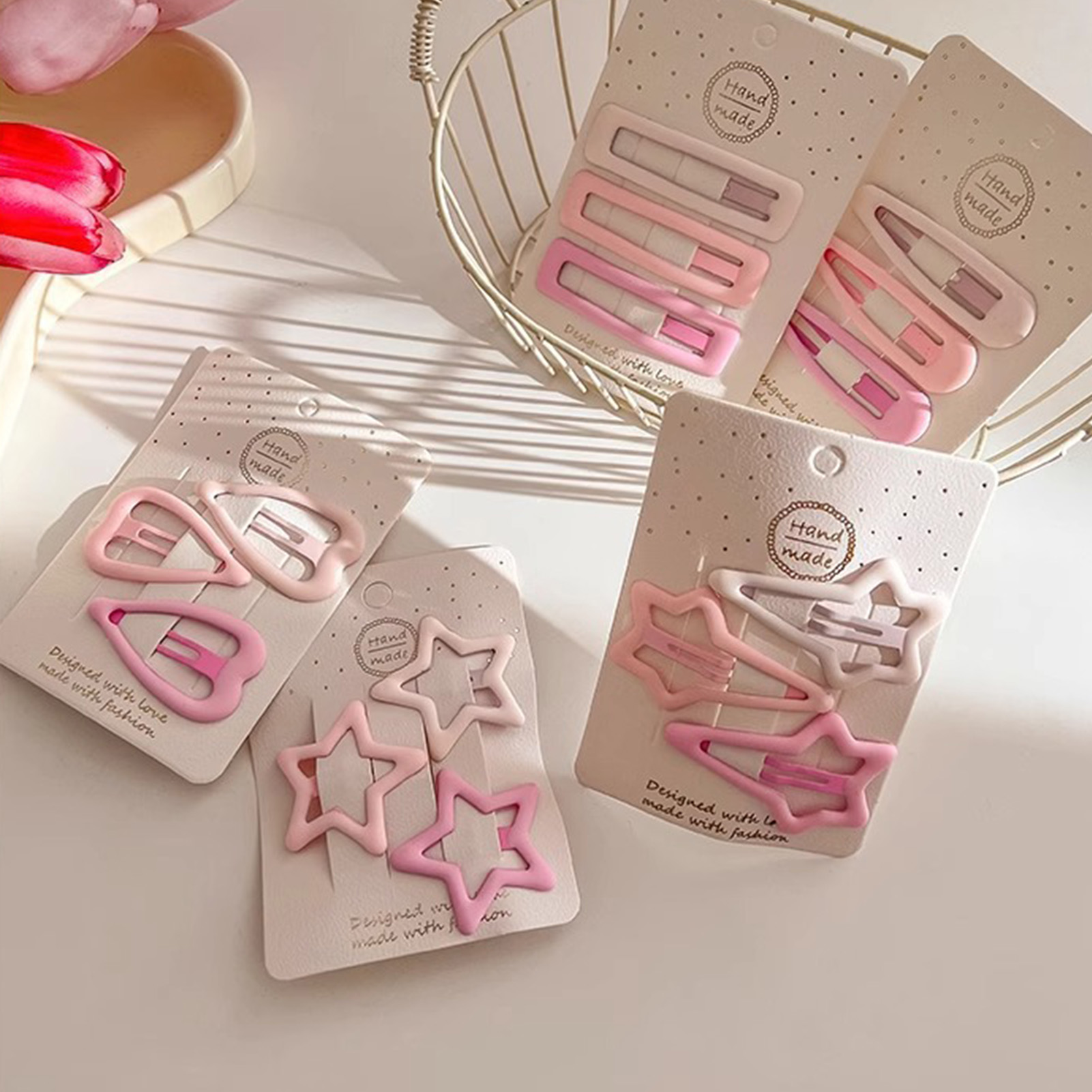 3PCS Sweet Style Headwear Pins - Korean Lifestyle & Kids Boutique avaliação e preço