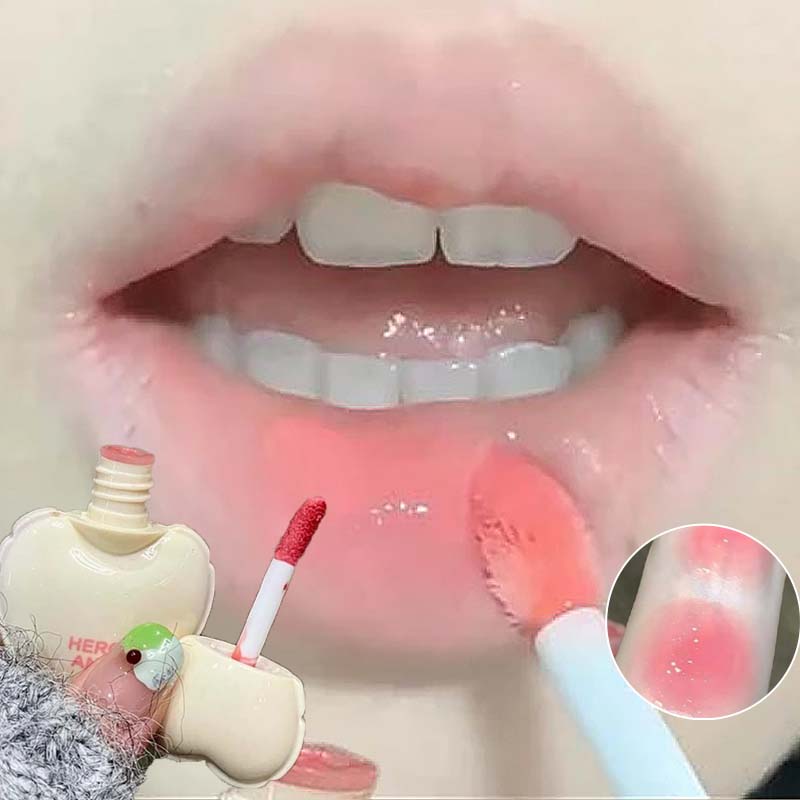 Cute Heart Mirror Liquid Lipst - Lip Tint Korean avaliação e preço
