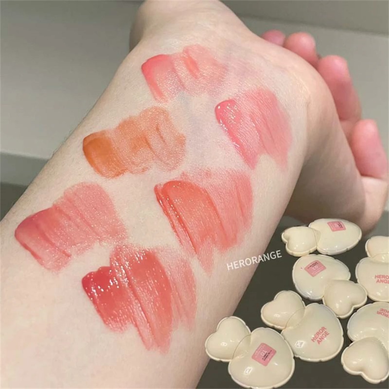 Cute Heart Mirror Liquid Lipst - Lip Tint Korean avaliação e preço