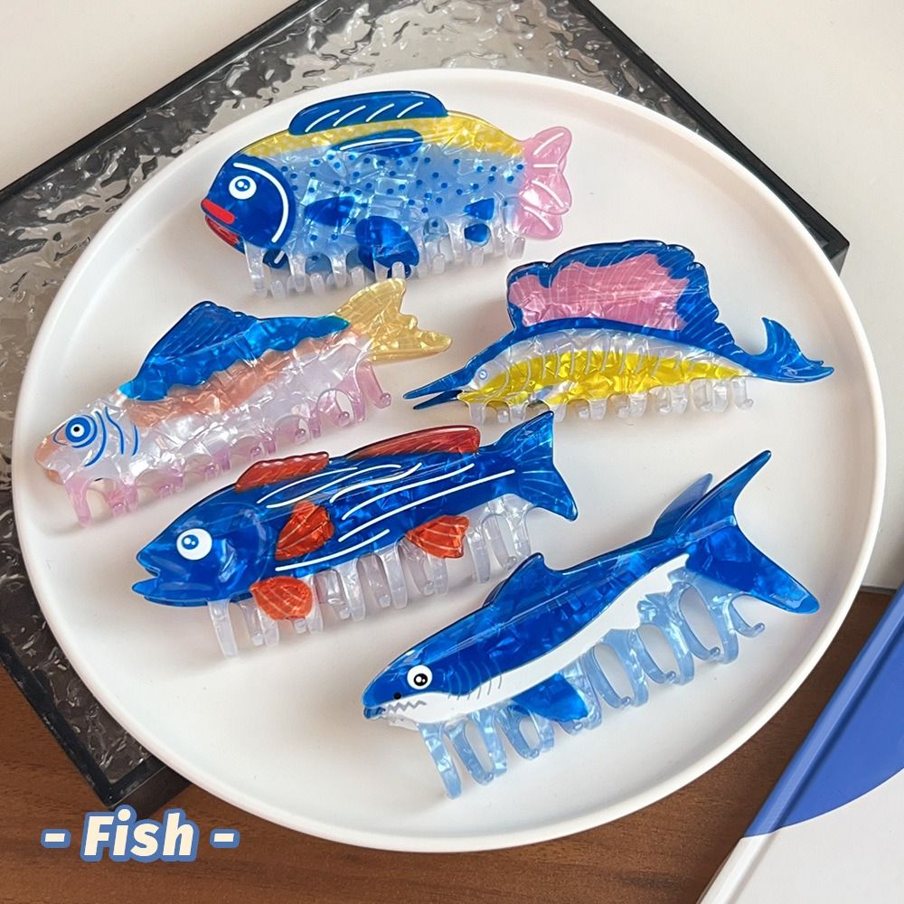 Sweet Hairpin Ocean Animal Hai - Korean Girl Lifestyle avaliação e preço