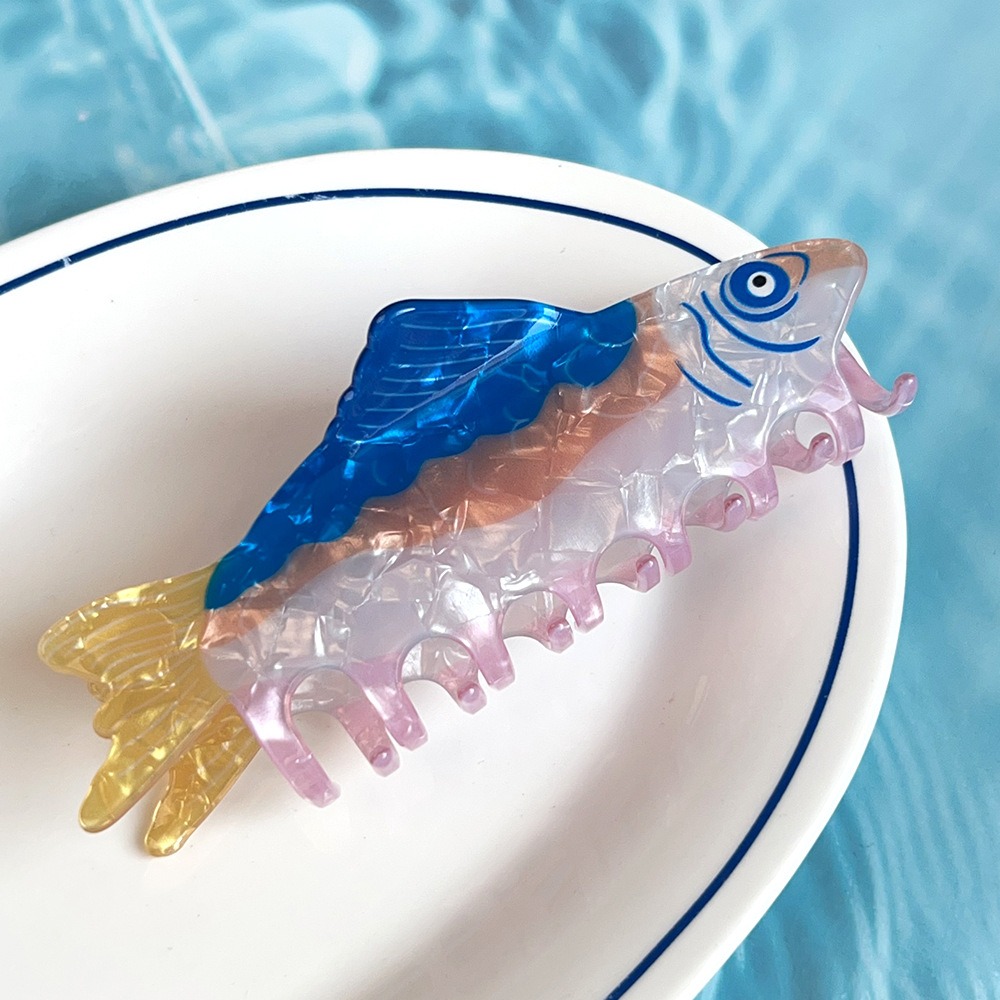 Hairpin Ocean Animal Hair Claw - Korean Girl Lifestyle avaliação e preço